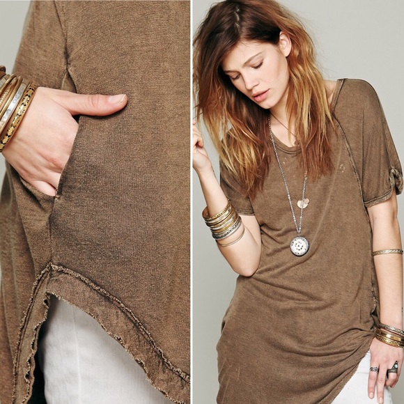 Free People We The Free Golden Eye Muscle Tee - Picture 7 of 7